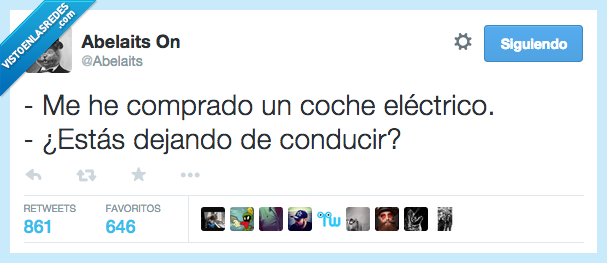 comprar,comprado,coche eléctrico,estar,estás,dejando,conducir