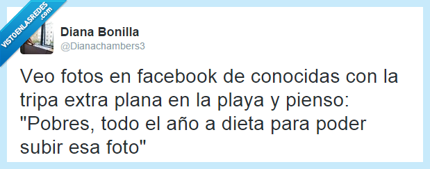 playa,postureo,facebook,delgada,conocida,tripa,plana,pobre,año,dieta,foto