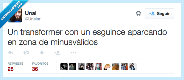 transformer,esguinde,aparcando,zona,minusvalido