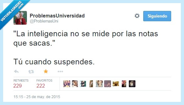 problemas,universidad,estudiar,suspender,inteligencia,medir,nota