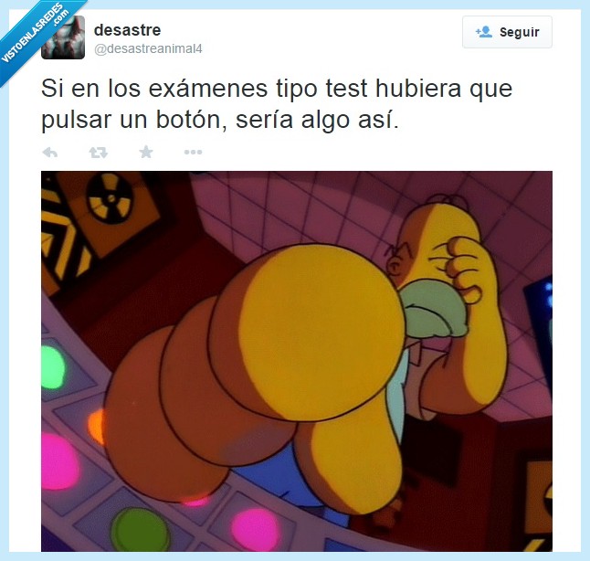 twitter,examanes,test,homer,simpson,ouch,azar,quiniela,suerte,tocar