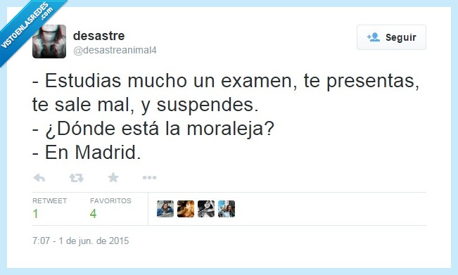 twitter,examenes,suspender,moraleja,madrid,test,estudiar
