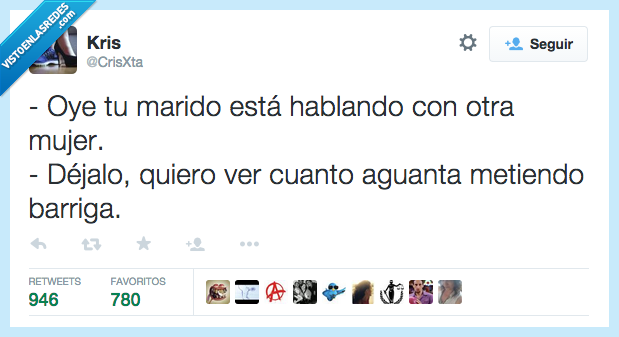 marido,hablando,hablar,otra,mujer,aguanta,aguantar,metiendo,barriga