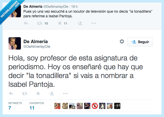 tonadillera,Isabel Pantoja,cárcel,periodismo,escribir,sinonimo,utilizar,nombre