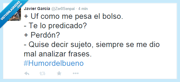 Humor,Colegio,Analizar,Solo he usado la sintaxis para esto