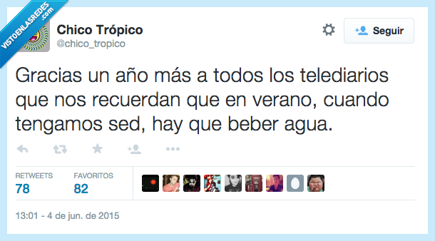 gracias,año,más,todos,telediarios,recuerdan,recordar,verano,sed,agua,calor,beber