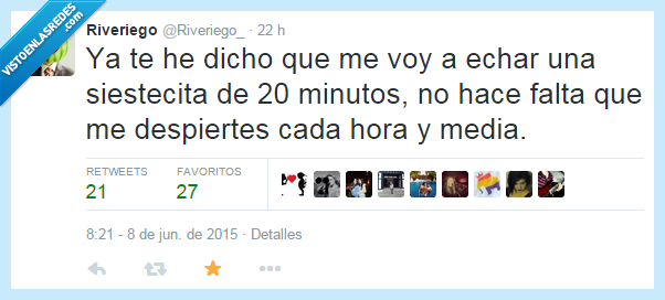 siesta,siestecita,acostar,dormir,despertar,minutos,hora,media