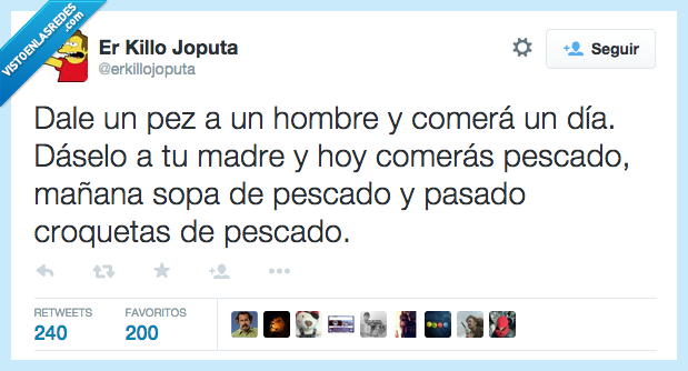 dale,pez,hombre,pescado,comer,dia,madre,mañana,hoy,sopa,pasado,croquetas