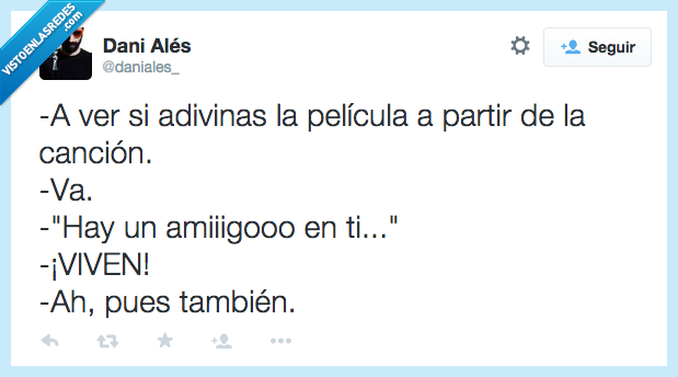 adivinar,adivinas,adivinanza,pelicula,cancion,amigo,ti,Toy Story,viven,tambien,comer,canibalismo