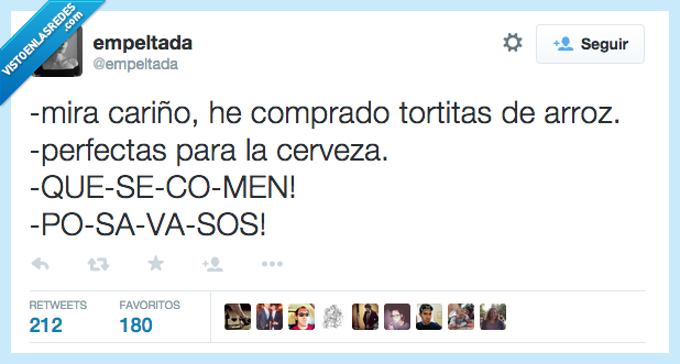 cariño,pareja,tortita,arroz,perfecta,cerveza,comer,posavasos,debajo,insipidas,porexpan