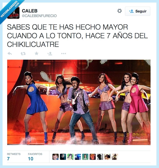 Chikilicuatre,Eurovisión,Recuerdos,Años,Michael Jakson,España,Baile,Grande,tantos años ya