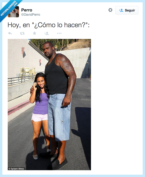 Shaquille O'Neal,alto,gigante,novia,pequeña,bajita,altura,hoy,como,hacen