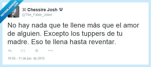 llenar,amor,madre,tupper