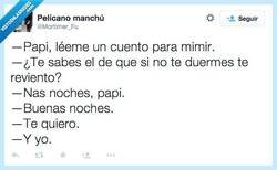 Enlace a ¡Uy, qué sueño de repente! por @Mortimer_Fu