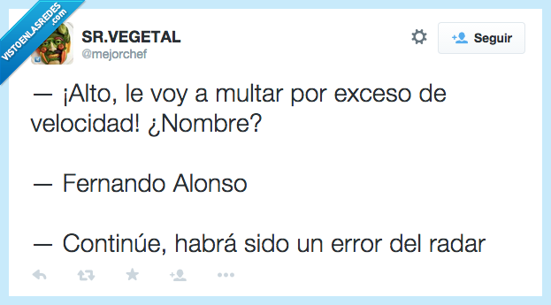Fernando Alonso,saltar,radar,error,exceso,velocidad,lento,piloto,carrera