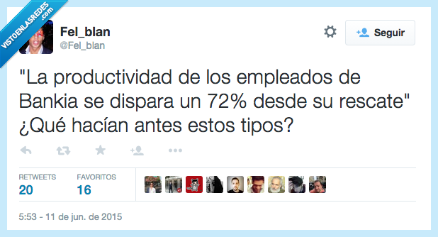 productividad,empleado,Bankia,72,porciento,porcentaje,mejor,trabajar,trabajo,rescate,antes,hacian,hacer,vagos