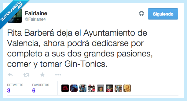 Rita Barbera,ayuntamiento,dimite,dimision,Valencia,dejar,abandona,completo,pasiones,comer,gintonics