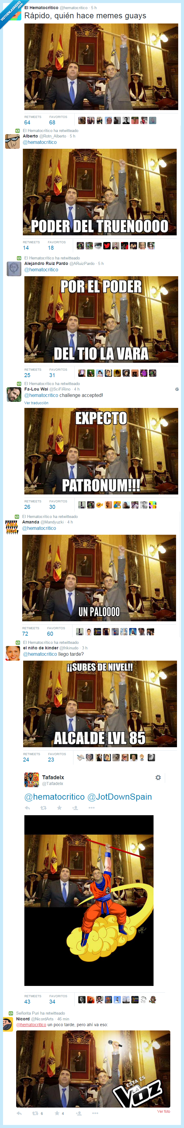 alcalde,meme,guays,palo,vara,Goku,Xulio Ferreiro,A Coruña