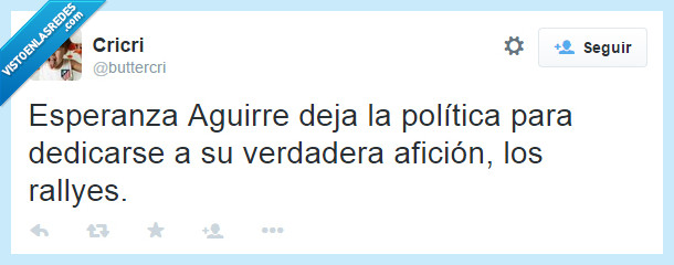 Esperanza Aguirre,política,Partido Popular,pp,deja política