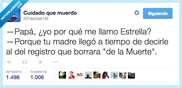 estrella de la muerte,nombre,registro,padre