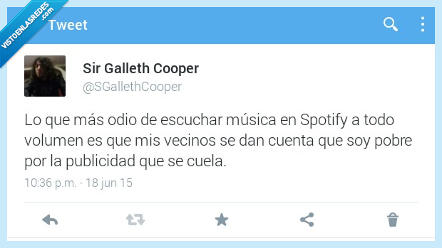 pobre,odio,odiar,escuchar,musica,spotify,volumen,cuenta,publicidad,saltar