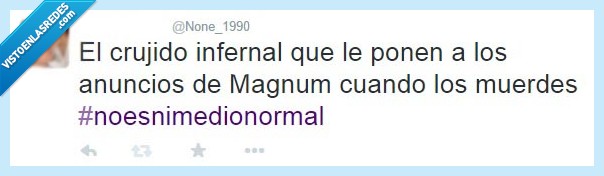 magnum,sonido,morder,cruje,cemento armado,hormigon helado,crujido,ruido,hambre