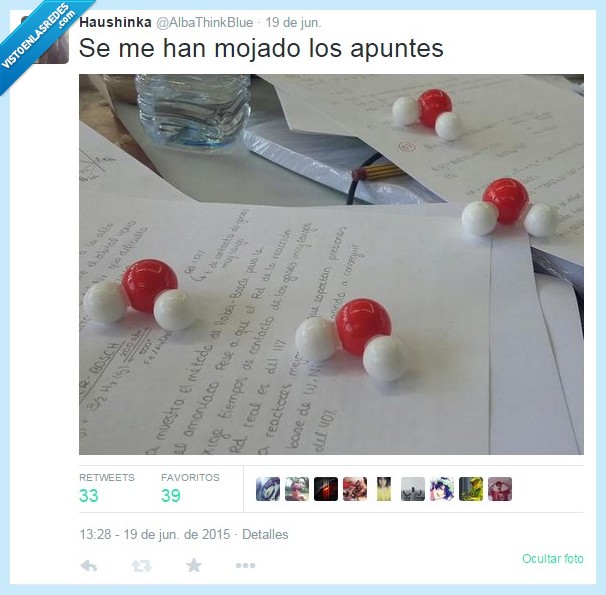 Apuntes,agua,moléculas,encima,quimica,formacion,plastico