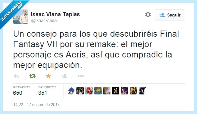 final,fantasy,7,malo,aeris,Final Fantasy,comprar,equipación,mejor,FFVII