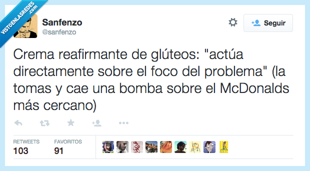 crema,reafirmante,reafirmar,gluteos,foco,problema,mcdoncalds,cercano,bomba,caer,destrozar