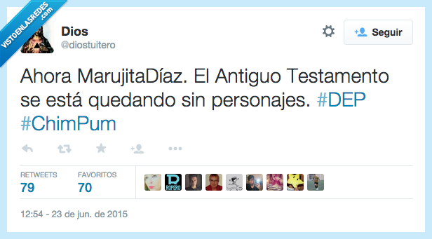 Marujita Díaz,Antiguo Testamento,quedar,personajes,DEP,muere