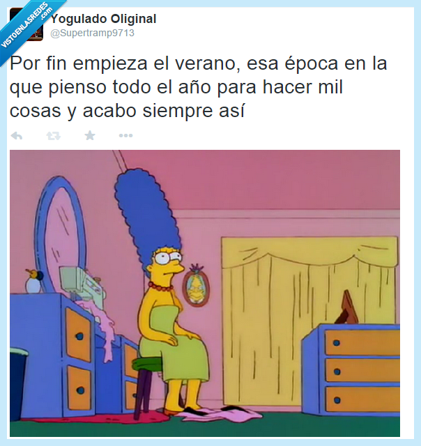 verano,tiempo libre,aburrido,planes,los simpson,Marge,Simpson,aburrimiento