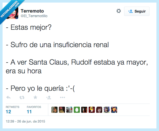 Rudolph,insuficiencia,renal,Papa Noel,Santa Claus,mayor,hora,reno