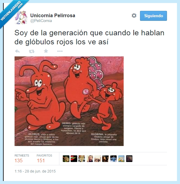 erase una vez la vida,glóbulos rojos,recordar,dibujos,infancia,generación