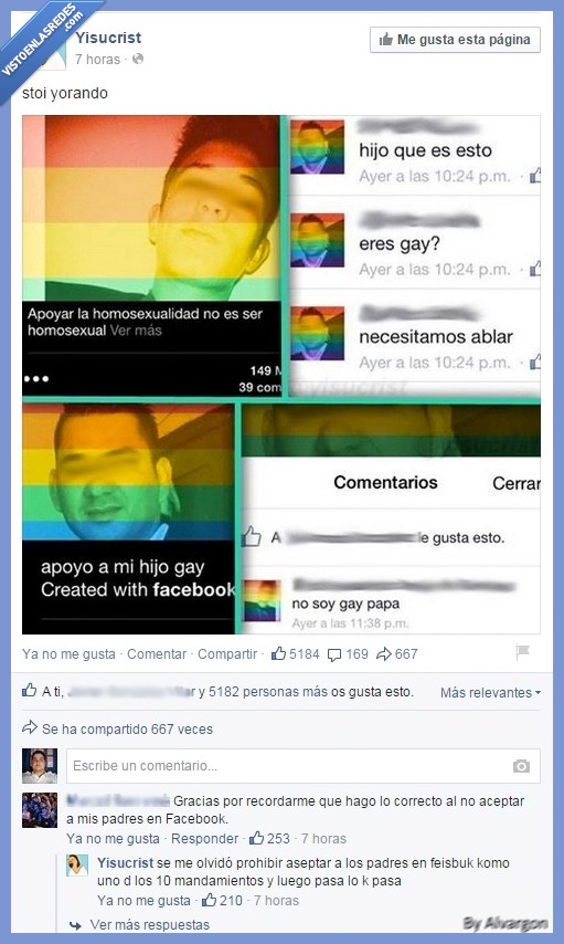 yisuscrist,mandamientos,padres,homo,orgullo,bandera,aceptar,gay