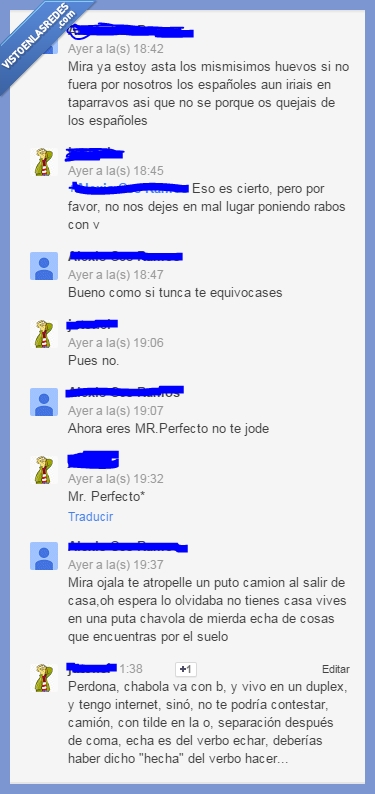 comas,perfecto,patata,racista,escribir,ortigrafía,error,falta