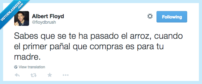 pañal,reloj biológico,arroz,madre,señora mayor