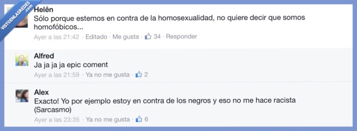 Gay,homofobia,contra,homo,racista,racismo,negro,sarcasmo,sentido