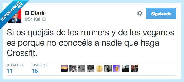 quejar,runner,vegano,pesado,nadie,crossfit,deporte,cansino,queja