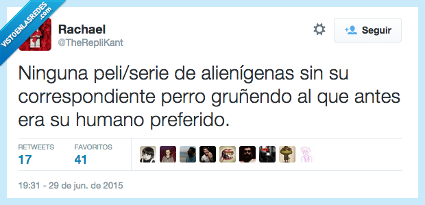 peli,serie,alienigena,perro,alien,gruñendo,gruñir,antes,humano,preferido,favorito,notar,cliché,tipico,topico