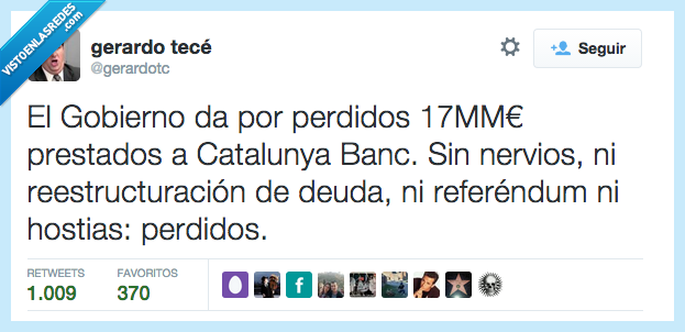 gobierno,perdido,perder,millones,Catalunya Banc,banco,nervios,reestructuracion,deuda,referendum perdido