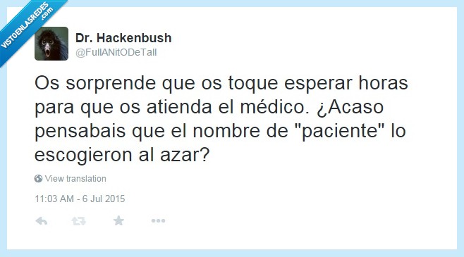 médico,paciencia,paciente,esperar