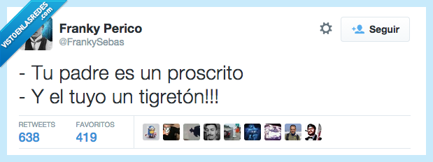 padre,proscrito,tigreton,phoskito,comer,comida,pelea