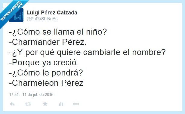 charmander,charmeleon,cambio,nombre,pokemon,perez,crecer,niño,mayor
