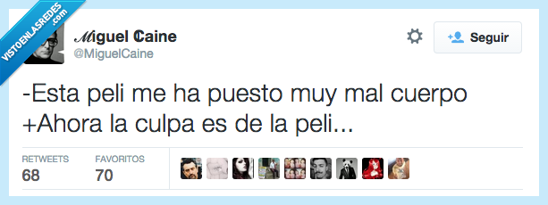 peli,pelicula,puesto,poner,mal,cuerpo