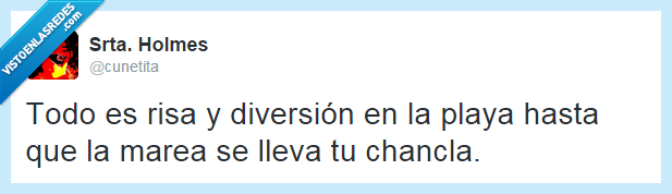 playa,verano,calor,risas,escapar,marea,olas,lleva,zapatilla,chancla,flipflop
