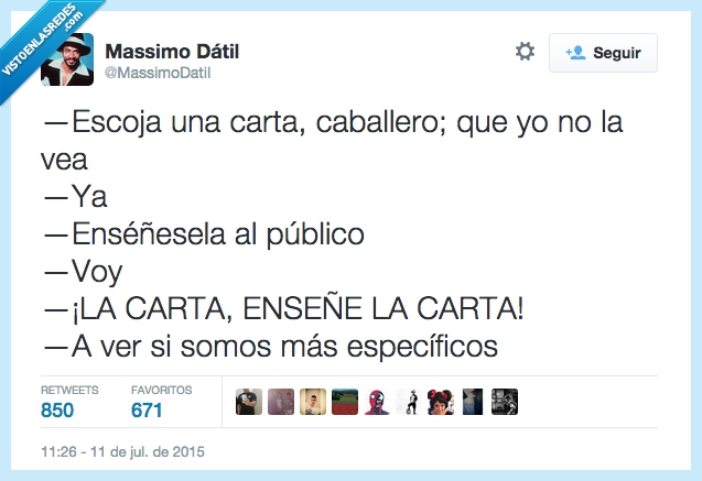 escoger,escoja,carta,caballero,no,vea,enseñar,público,la carta,específicos