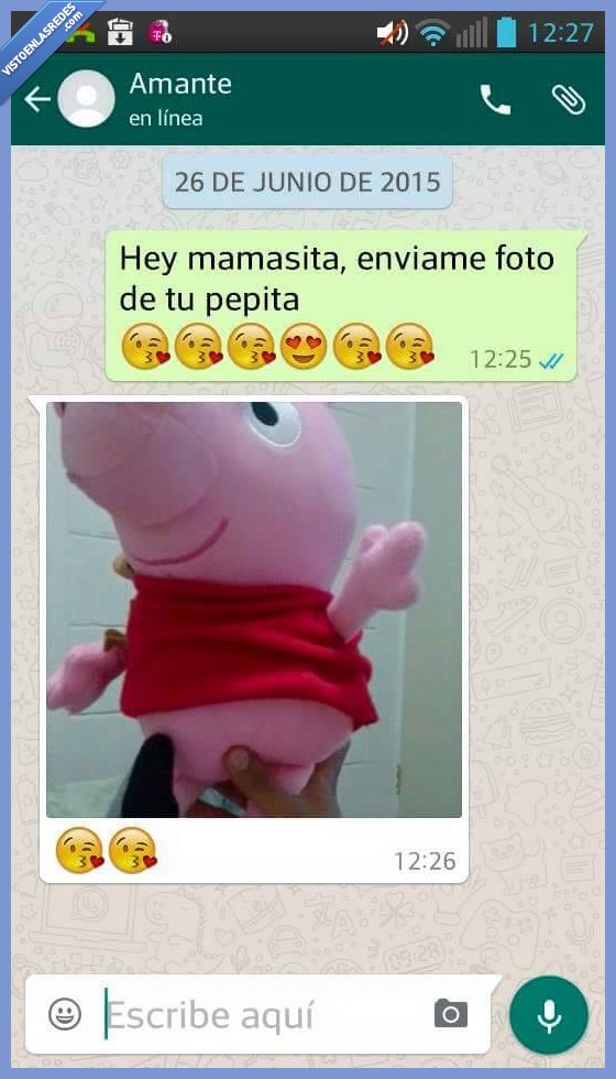 peppa,amante,chat,whatsapp,foto,engaño,pepita,pig,peluche,muñeco