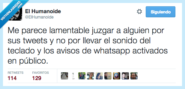 tweets,juzgar,sonido,whatsapp,activados,molestan
