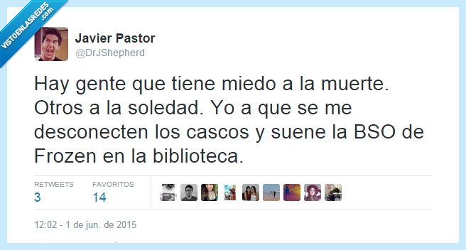 miedo,terror,soledad,muerte,Frozen,Disney,biblioteca,pillar