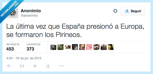 última,vez,España,presiono,presionar,Europa,formar,Pirineo,Montaña